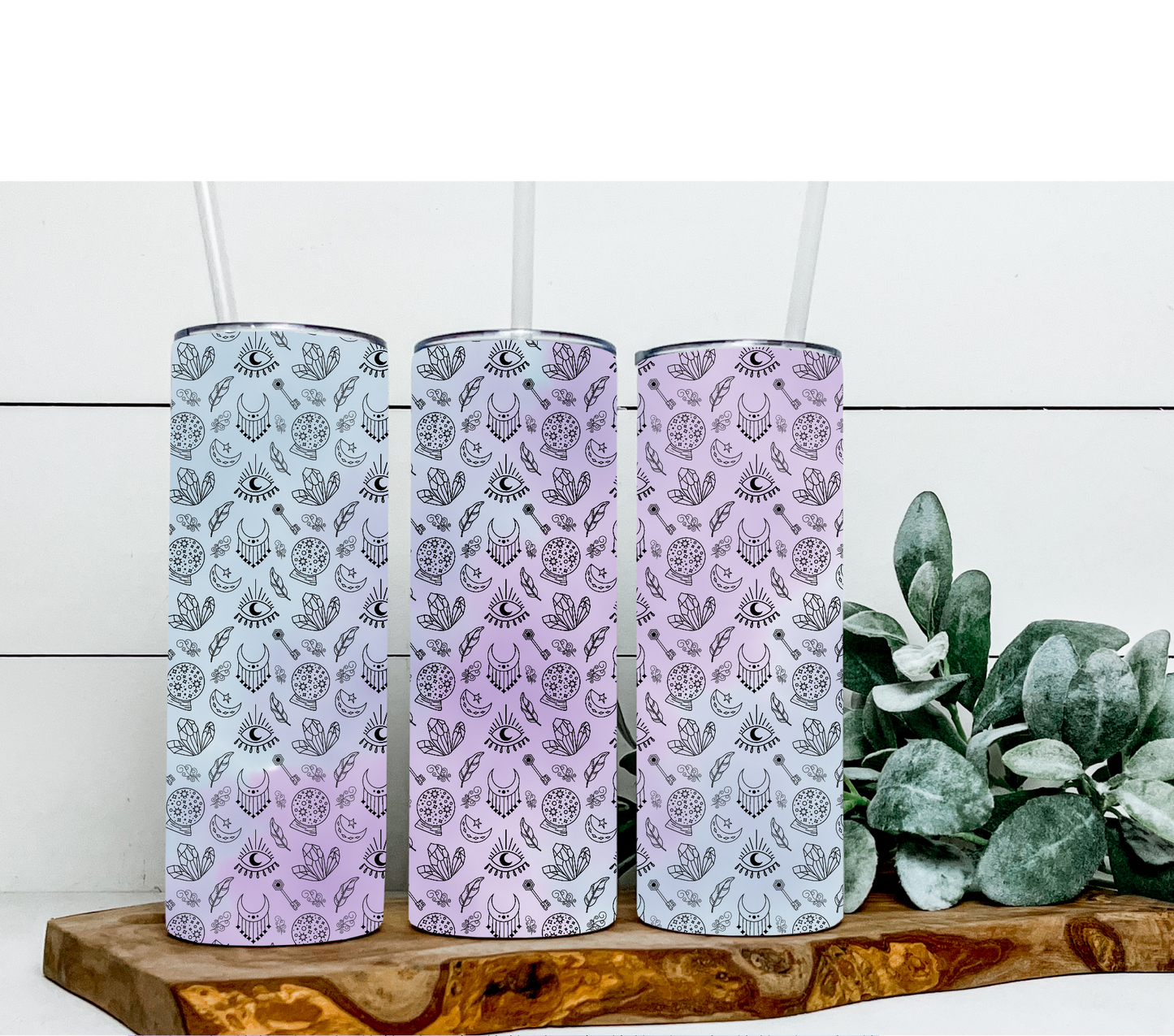 Thermos isotherme motif boule de cristal