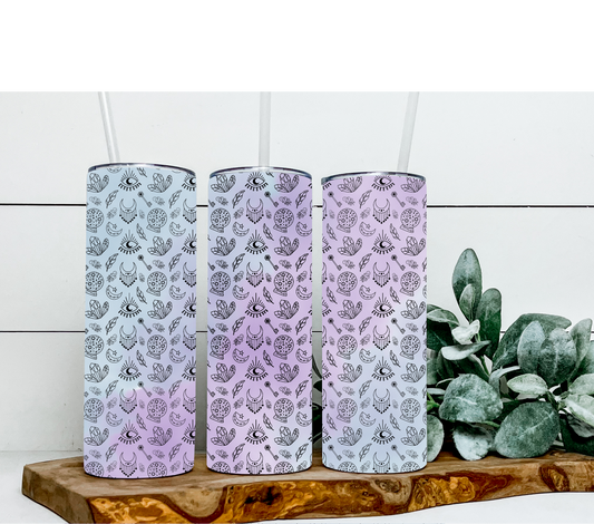 Thermos isotherme motif boule de cristal