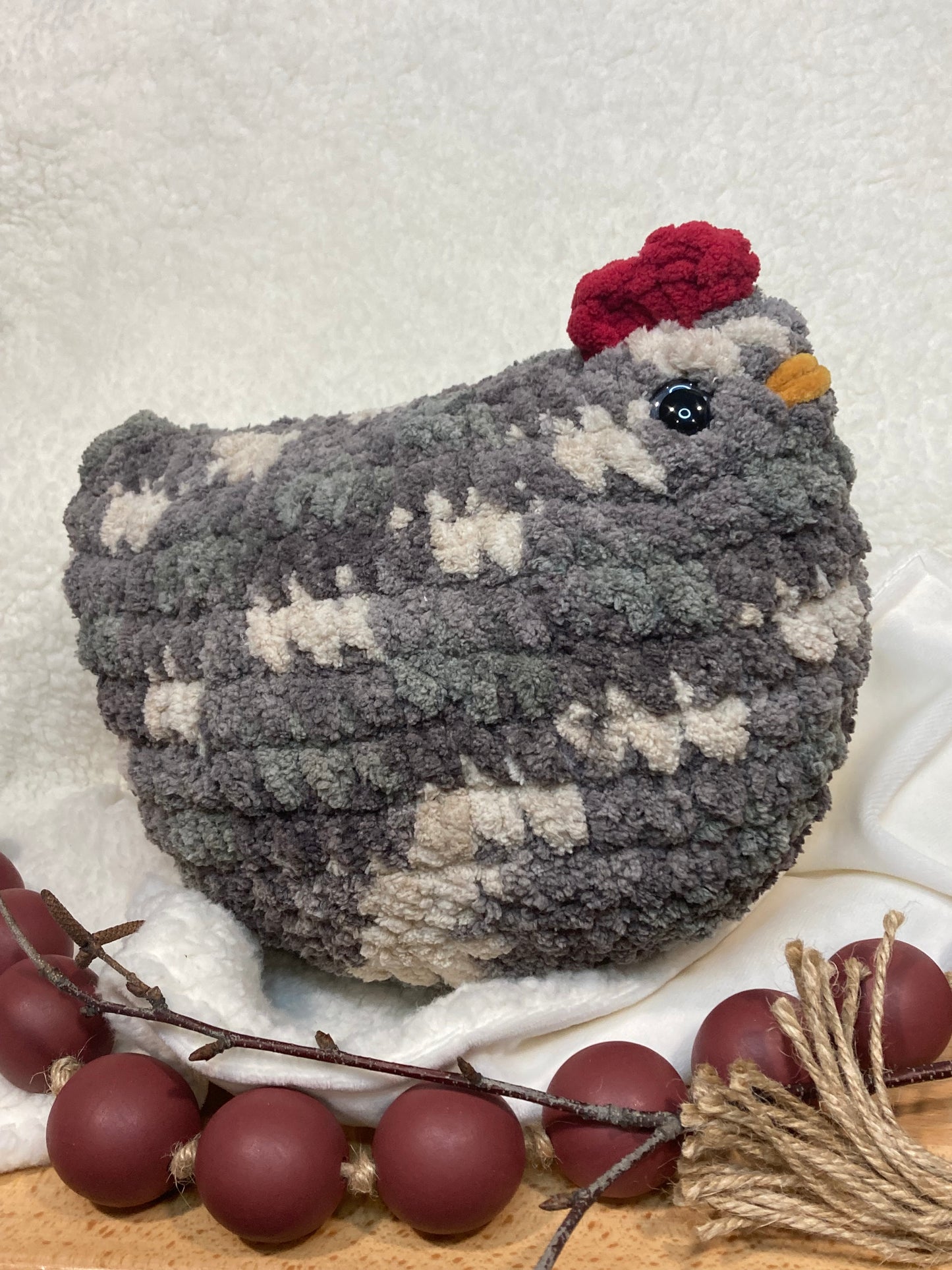 Amigurumi Poule grand format