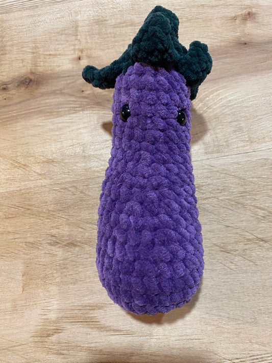 Amigurumi aubergine