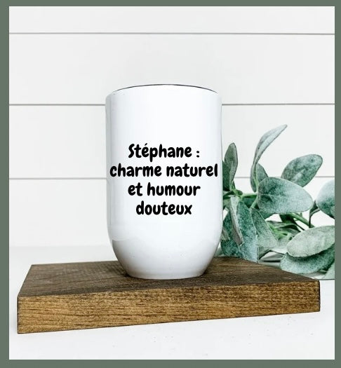 Coupe de vin isotherme " Stéphane "