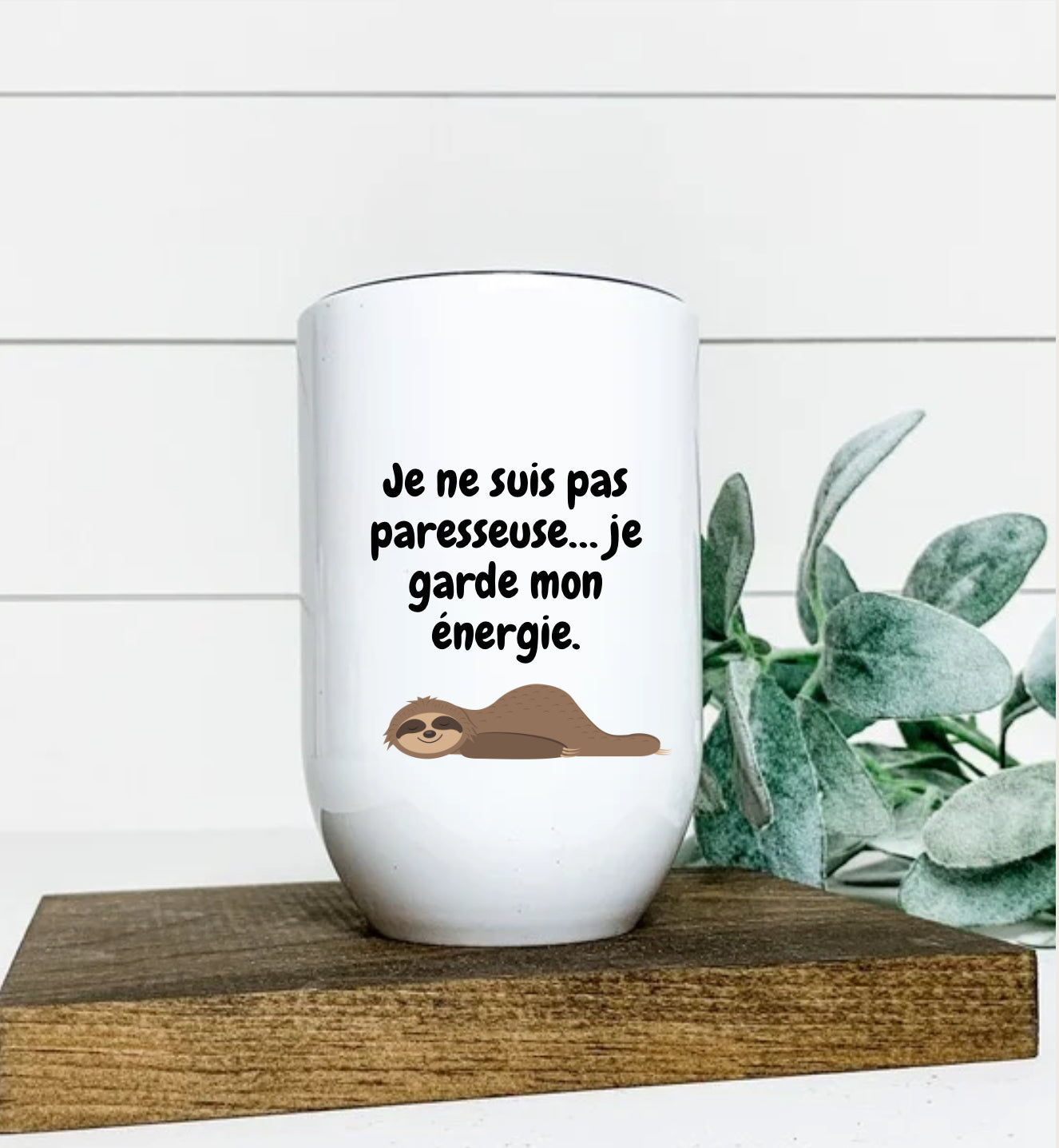 Coupe de vin isotherme " paresseuse "